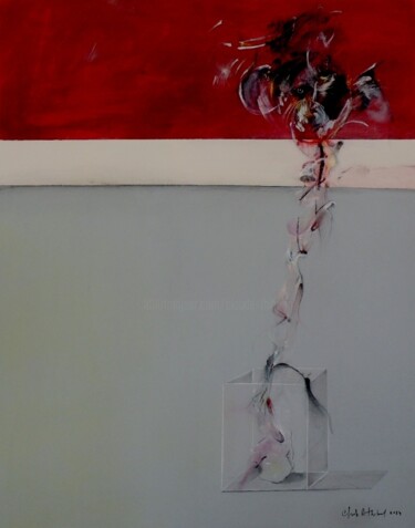 Картина под названием "BOITE DE PANDORE /…" - Claude André Thibaud, Подлинное произведение искусства, Акрил
