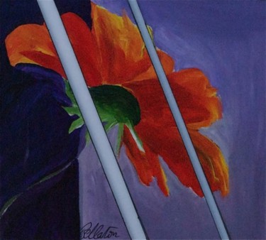 Peinture intitulée "Floral 3" par Claude Bellaton, Œuvre d'art originale