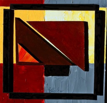 Peinture intitulée "Abstrait 5" par Claude Bellaton, Œuvre d'art originale