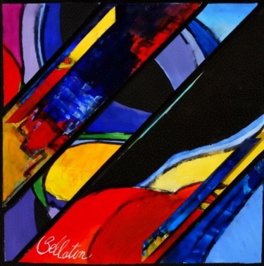 Peinture intitulée "oeuvre 4" par Claude Bellaton, Œuvre d'art originale, Huile