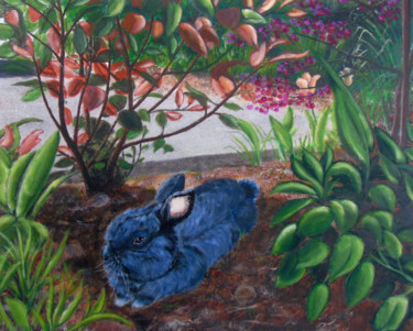 Painting titled "Panpan" by Claude Blaesius, Original Artwork, Acrylic