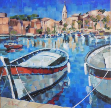 Peinture intitulée "Sanary 1" par Claude Bonnin, Œuvre d'art originale, Acrylique