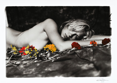 摄影 标题为“Flowers and dreams” 由Claude Charlier, 原创艺术品, 电影摄影