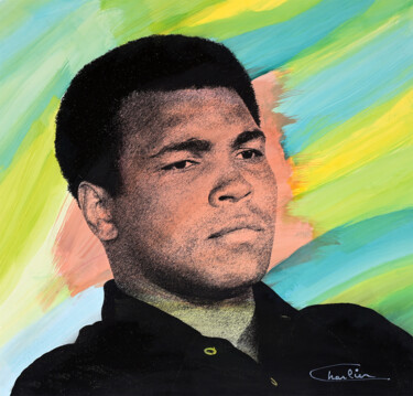 Photographie intitulée "Muhammad Ali Hand P…" par Claude Charlier, Œuvre d'art originale, Photographie argentique