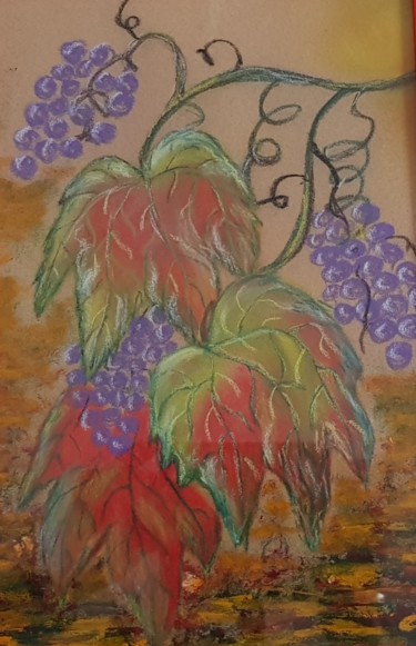 Painting titled "Art - 40" by Claude Colas, Original Artwork, Pastel