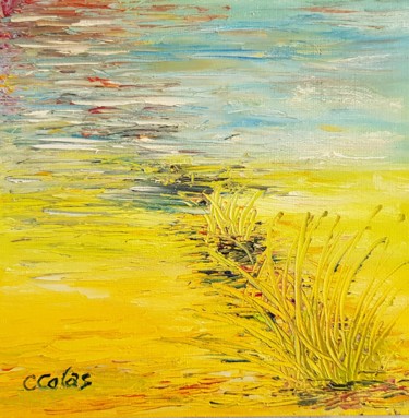 Painting titled "peinture n°81 acryl…" by Claude Colas, Original Artwork, Acrylic