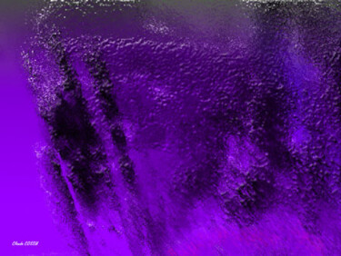 Arts numériques intitulée "Monde liquide invio…" par Claude Cossu, Œuvre d'art originale, Peinture numérique