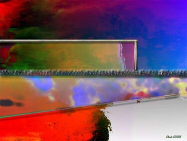 Arts numériques intitulée "Le Multivers se dév…" par Claude Cossu, Œuvre d'art originale, Peinture numérique