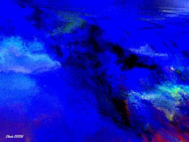 Arts numériques intitulée "Blues pour Marina" par Claude Cossu, Œuvre d'art originale