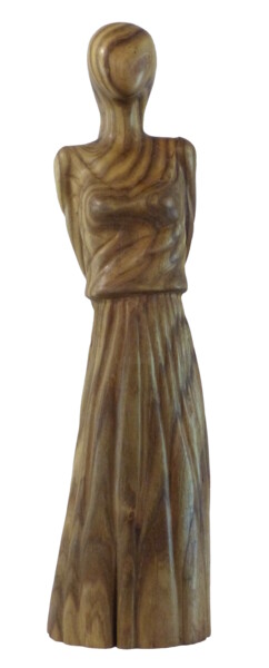 Скульптура под названием "Osmose" - Claude David, Подлинное произведение искусства, Дерево