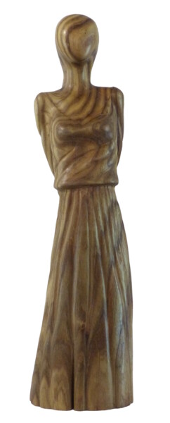 Sculpture titled "Osmose" by Claude David, Original Artwork, Wood