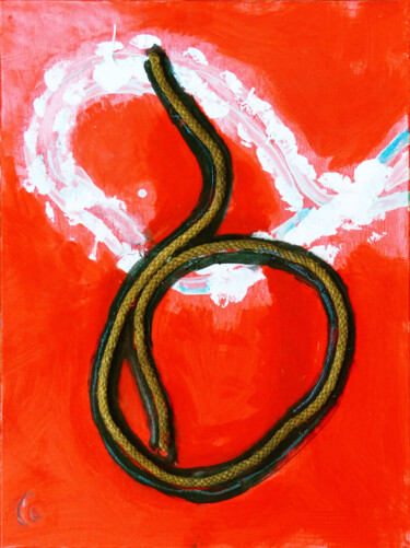 Malerei mit dem Titel "6 de cordée" von Claude Eloi, Original-Kunstwerk, Acryl