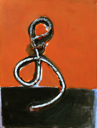 Peinture intitulée "9 de cordée" par Claude Eloi, Œuvre d'art originale, Acrylique