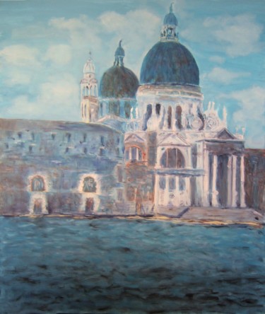 Schilderij getiteld "Venise" door Emma, Origineel Kunstwerk