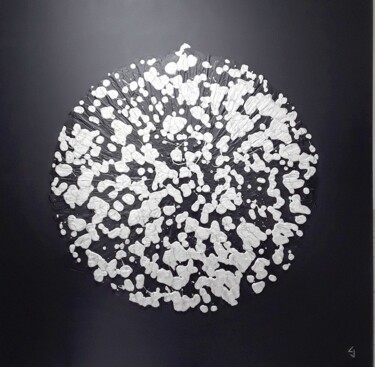 Peinture intitulée "Voie Lactée" par Claude Goasguen, Œuvre d'art originale, Acrylique