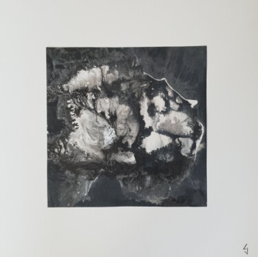 Peinture intitulée "black and white 19" par Claude Goasguen, Œuvre d'art originale, Acrylique
