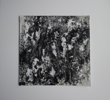 Peinture intitulée "Blackwhite 02" par Claude Goasguen, Œuvre d'art originale, Acrylique