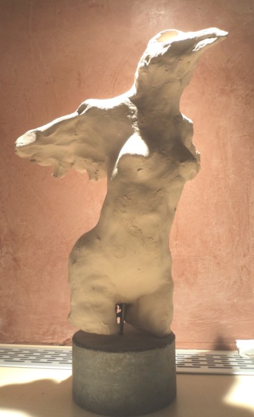 Malarstwo zatytułowany „Femme oiseau” autorstwa Claude Hardenne, Oryginalna praca