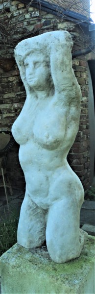 Skulptur mit dem Titel "torso" von Claude Hardenne, Original-Kunstwerk, Stein
