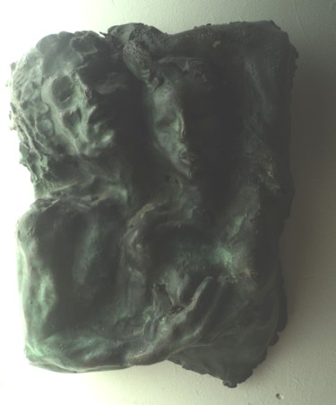 Sculpture intitulée "COUPLE 13" par Claude Hardenne, Œuvre d'art originale, Bronze
