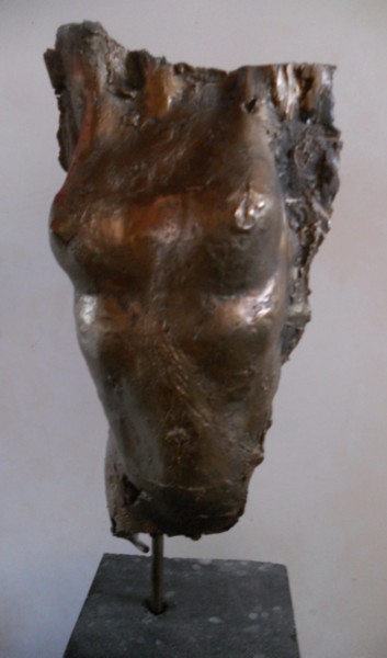 Sculpture intitulée "TORSE  5" par Claude Hardenne, Œuvre d'art originale, Bronze