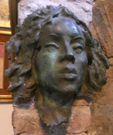 Sculpture intitulée "VISAGE" par Claude Hardenne, Œuvre d'art originale