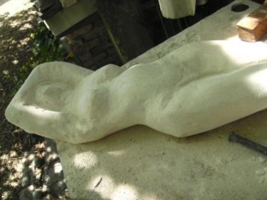 Sculpture titled ""Et de la pierre un…" by Claude Hardenne, Original Artwork