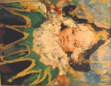 Painting titled "Martial, le petit c…" by Claude Hardenne, Original Artwork