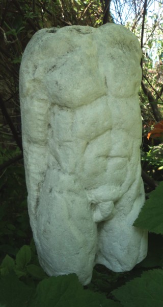 Sculpture intitulée "Torse mutilé" par Claude Hardenne, Œuvre d'art originale