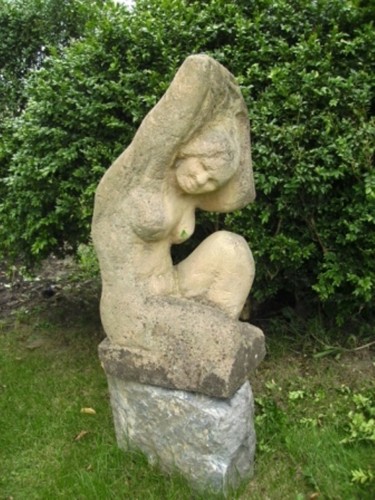Skulptur mit dem Titel "la chevelure" von Claude Hardenne, Original-Kunstwerk