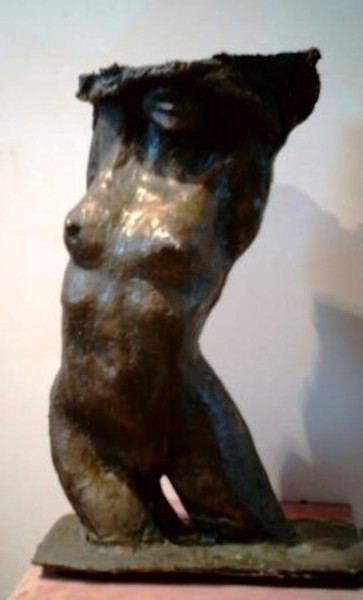 Skulptur mit dem Titel "le pull ôté" von Claude Hardenne, Original-Kunstwerk