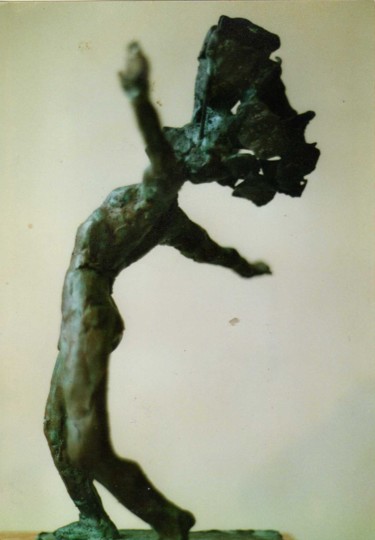 Sculpture intitulée "liberté de pensée" par Claude Hardenne, Œuvre d'art originale