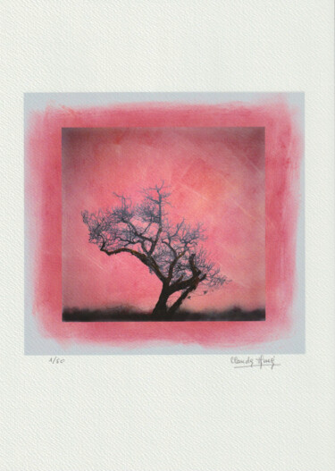 Digitale Kunst mit dem Titel "arbre 6" von Claude Huré, Original-Kunstwerk, Manipulierte Fotografie