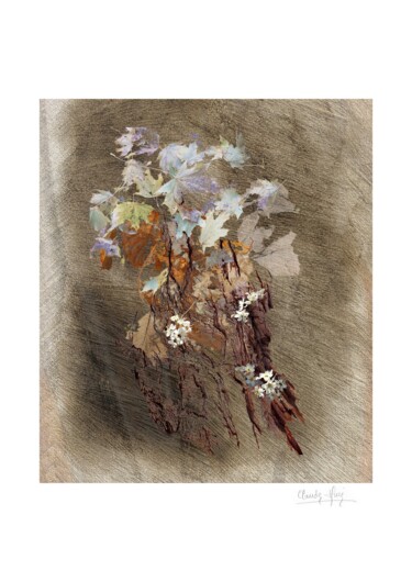 Photography titled "Bouquet 1" by Claude Huré, Original Artwork, Manipulated Photography