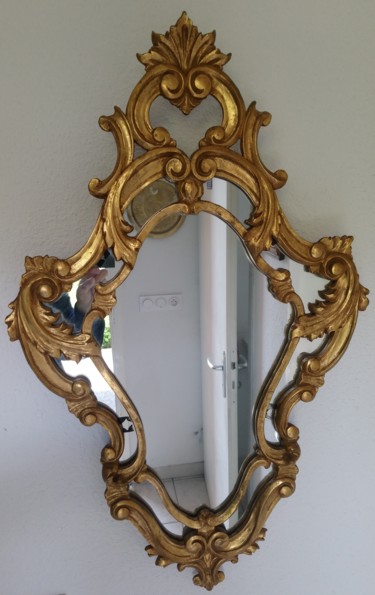 Design intitulée "miroir-a-parecloses…" par Art Plaisir, Œuvre d'art originale, Décoration de maison