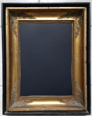 Design intitulée "Miroir encadré en b…" par Art Plaisir, Œuvre d'art originale