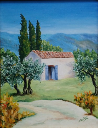 Painting titled "huile sur toile de…" by Art Plaisir, Original Artwork, Oil