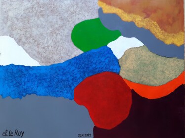 Peinture intitulée "A29 MAGICO PAISAJE" par Claude Le Roy, Œuvre d'art originale, Acrylique Monté sur Plexiglas