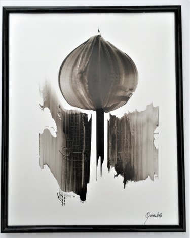 Pintura titulada "Quentelo  2 Encre A…" por Claude Quentelo, Obra de arte original, Tinta