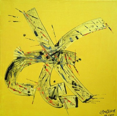 Peinture intitulée "Chikungunya2010" par Claude Bresson, Œuvre d'art originale