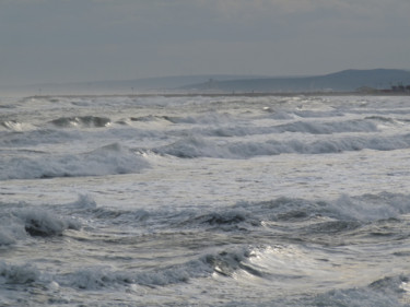 Fotografia intitulada "la mer" por Claude Conte, Obras de arte originais, Fotografia digital