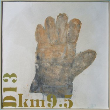 Gravures & estampes intitulée "km 9.5 (3)" par Claude Haegel, Œuvre d'art originale