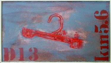 Gravures & estampes intitulée "km 5.6 (2)" par Claude Haegel, Œuvre d'art originale