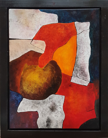 Malerei mit dem Titel "Ballade n°2" von Claude Grand, Original-Kunstwerk, Acryl