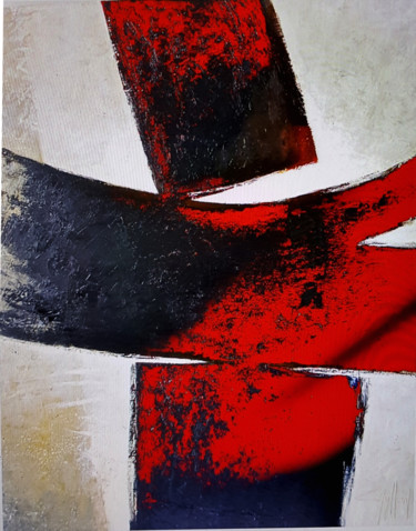 Peinture intitulée "Abandon" par Claude Grand, Œuvre d'art originale, Acrylique