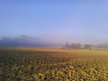 Photographie intitulée "Paysage de brume 1" par Claude Grand, Œuvre d'art originale, Photographie numérique