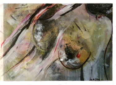 Dessin intitulée "la passionata" par Claude Grand, Œuvre d'art originale
