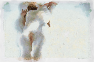 Arts numériques intitulée "chloe" par Claude Grand, Œuvre d'art originale, Peinture numérique