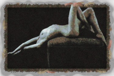 Arts numériques intitulée "Clair obscur" par Claude Grand, Œuvre d'art originale, Peinture numérique