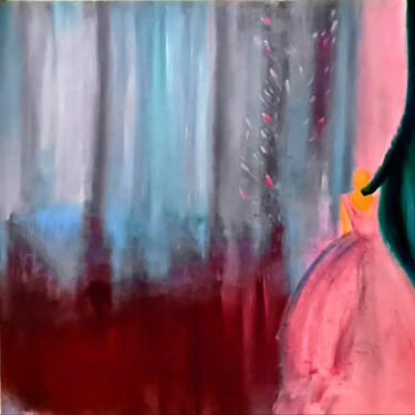 Malerei mit dem Titel "" The undressed bri…" von Claudia De La Hoz, Original-Kunstwerk, Öl